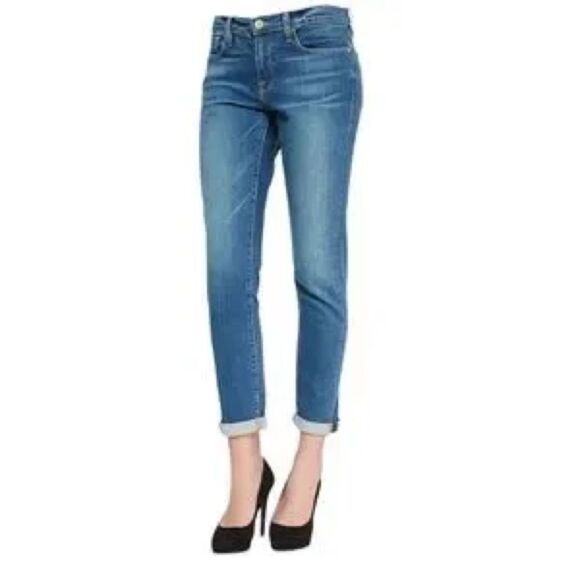 FRAME Le Garcon Denim Jeans Berkley Square Size 24 - Picture 2 of 11